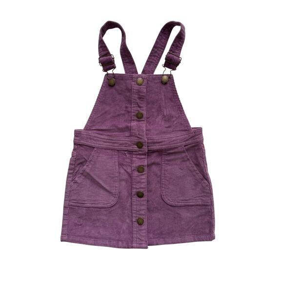 NWT Jamie Kay Purple Corduroy Jumper Dress Size 7 - Picture 1 of 5